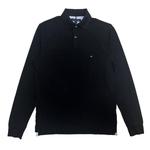 Мужская рубашка-поло Tommy Hilfiger, Черный - фото