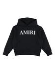 Толстовка с капюшоном и логотипом AMIRI KIDS, черный - фото