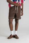 Шорты PROHIBITED, коричневый - фото