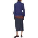 Футболка поло женская DRIES VAN NOTEN, темно-синий - фото 5