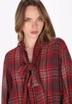 Блуза DreiMaster Button-down blouse, Red Check/Red - фото 4