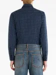 Рубашка с принтом пейсли ETRO, синий - фото 3