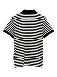 Полосатая рубашка поло Moncler, черный - фото 2