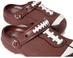 Сабо Crocs Kids Classic Clogs with Patterns and Graphics, цвет Football - фото 6