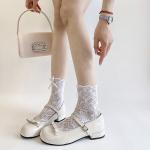 Туфли на блочном каблуке Mary Jane Medd, Ecru - фото 7