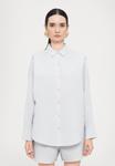 Блуза Proenza Schouler White Label CAROLINE SHIRT, Light. Blue/Light Blue - фото