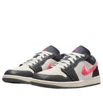 (WMNS) Air Jordan 1 Low 'Light Graphite Hot Punch' - фото 2