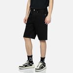 Джинсовые шорты с логотипами Evisu, черный - фото 3