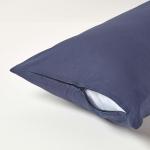 Постельное белье Homescapes темно-синий, 40/80 см - фото 3