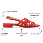 Сандалии Journee Cassandra Sandal, красный - фото 3
