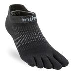 Носки Injinji Run Lightweight No-Show, черный - фото