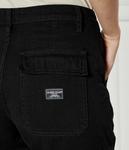 Брюки-карго Guess Jeans Relaxed Fit, черный - фото 4