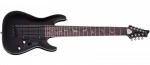 Электрогитара Schecter Damien Platinum-9, сатиновый черный - фото