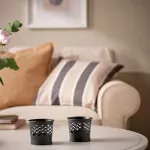 Подсвечник, антрацит, 7 см, BERGGRAN IKEA - фото 3