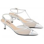 Туфли женские на высоком каблуке 73Hours, цвет Silver Gray - фото 13