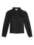 MARANT ÉTOILE блузка Christa, черный - фото