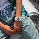 Часы CASIO G-Shock Analog-Digital 'White', белый - фото 4