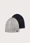 Шапка Pier One UNISEX 2 PACK, Dark Blue/Grey/Dark Blue - фото