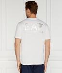 Футболка Ea7 однотонная, белый - фото 4