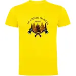 Футболка Kruskis Explore Nature, желтый - фото