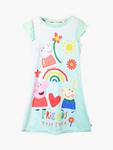 Детская пижама Peppa Pig Brand Threads, Aqua - фото 2