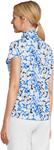 Топ Jamie Sadock Dreamscape Print Short Sleeve Top, Electric Blue - фото 3