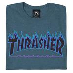 Футболка Thrasher Flame, фиолетовый - фото 2