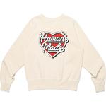 Свитшот с логотипом Heart HUMAN MADE, белый - фото 3