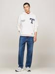 Толстовка Tommy Jeans Loose fit, белый - фото 2