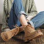 Мужские ботинки Cahhrrn X Martin Boot Men Beige Dounkol - фото 23