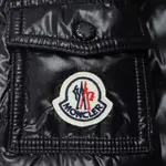 Moncler Детская черная пуховая куртка - фото 6
