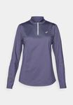 Топ ASICS CORE 1/2 ZIP WINTER TOP, Indigo Fog/Lilac - фото 5