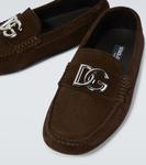 Замшевые мокасины Dolce&Gabbana, Tono Blu - фото 3