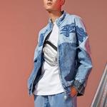 LiNing Джинсовая куртка для баскетбола, Blue - фото 5