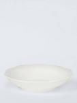 Фарфоровая паста-чаша Fleur с фигурным краем John Lewis, 23cm, White - фото