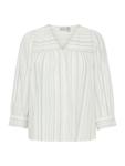 Блузка Fransa Blouse Nadu, белый - фото
