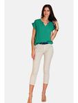 Блуза ASSUILI, зеленый - фото 4