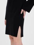 Вязаное платье VERO MODA VMGold Needle, Black - фото 3