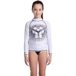 Рубашка jr rash vest l/s graph Arena, черный - фото 4