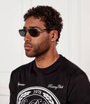 Солнцезащитные очки Burberry, серебряный - фото 2