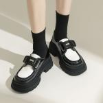 Лоферы женские Daphne, черный/белый - фото 11