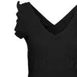 PINKO Женский черный топ Tank - фото 2