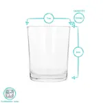 Стаканы для воды Ta Glass - 200 мл - Упаковка из 12 штук Argon - фото 5