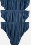 Трусы 3 PACK COTTON-SLIP JP1880, синий - фото 2