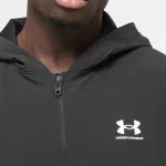 Куртка Under Armour Stretch Woven Windbreaker, черный - фото 3