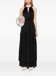 DVF Diane von Furstenberg платье макси Hugo, черный - фото 2