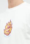 Футболка Santa Cruz SCREAMING FLAME FRONT UNISEX, White - фото 6