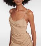 Мини-платье La Robe Saudade из вуали JACQUEMUS, бежевый - фото 4