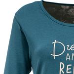 Ночная рубашка Erwin Müller, бензиновый - фото 4