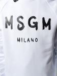 Толстовка с логотипом MSGM, белый - фото 5